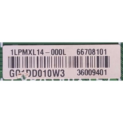 MAIN PARA TV LG / NUMERO DE PARTE EBR36009401 / EAX69817601(1.0) / 66708101 / MODELO 55UR772M0UB	 - Imagen 3